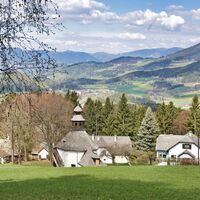 Blick zur Ullrichsbrunn-Kapelle