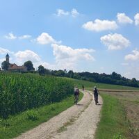 Strade Bianche in der Ortschaft Airali di Chieri (TO)