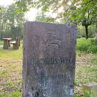 Brosius Gedenkstein Federbruchmoor Rundweg