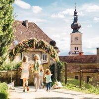 Ausgang Richtung Stadt Wolfsberg