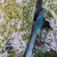 Koritnica-Schlucht, Bovec