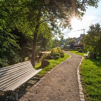 Parkanlage in Latrop