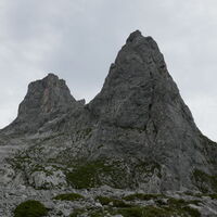 Nochmals die Fieberhörner von unten