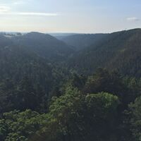 Aussicht auf das Teinachtal