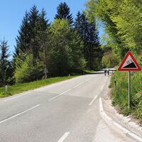 Die Hauptstraße nach Posavec