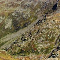 Die ehemalige Militärstraße von Conca Cialancia