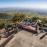 Ausblick von Bergstation Rietburgbahn