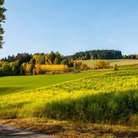 Blick nach Nordwesten - Am Weg nach Sading
