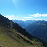 Weg Richtung Zamangspitze