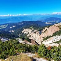 Blick über die Bletterbachschlucht