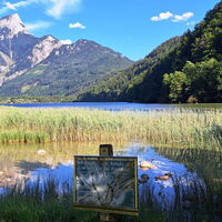 Blick vom Westufer zum Ostufer
