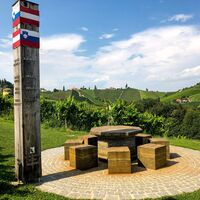 Grenztisch im Naturpark Südsteiermark