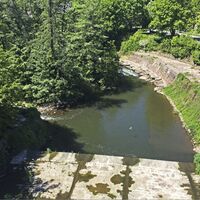 Brücke Ortseingang Pforzheim