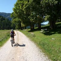 Weg auf die Dürrieglalm