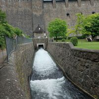 Hauptauslass Sperrmauer