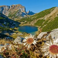 Münster, Rofangebirge, Zireiner See, Herbst