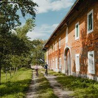 Radtour am Donauradweg Hof St. Florian
