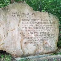 Entstehung des Wallfahrtsort Kaltenbrunn
