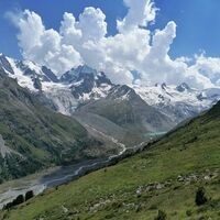 Aufstieg zur Fuorcla Surlej