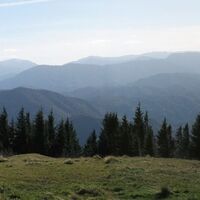 Blick zum Gippel etc.