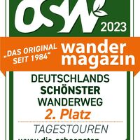Deutschland Schönster Wanderweg 2. Platz