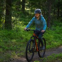 Der Mertalampi-Weg und der Verbindungsweg folgen eine Zeit lang demselben Weg.