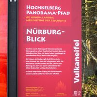 Infotafel Nürburgblick