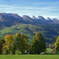 Churfirsten von der toggenburger Seite