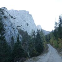 Aufstieg Richtung Kreuzpfänder