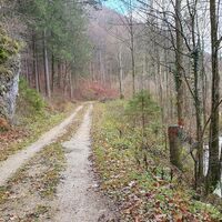 7.4 km Fahrt entlang der Sierning
