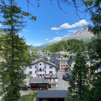 Blick nach Sils