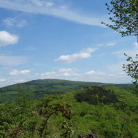 Ausblick am Großen Marchberg