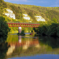 Werra beim Nordmannstein bei Ebenau