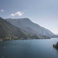 Panorama des Ledro-Sees