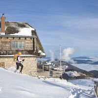 Mit den Schneeschuhen beim Schönleitenhaus