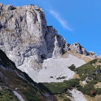 Blick in die Ostwand des Traweng