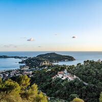 Blick auf St Jean-Cap-Ferrat - Villefranche-sur-mer