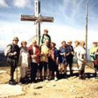 Das Gipfelkreuz am Stuhleck. 