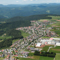 Luftbild von Aichhalden