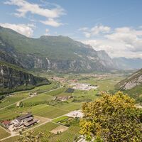 Das Sarca-Tal, gesehen vom "Lehrerpfad"
