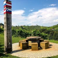 Grenztisch im Naturpark Südsteiermark
