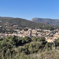 Minenpfad- Blick auf Cabrières