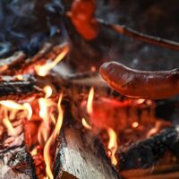 Am Lagerfeuer
