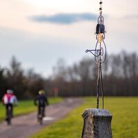 Schmiedeeisernes Kreuz auf dem Würzbacher Berg