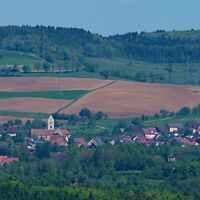 Blick vom Felseli auf Tengen (D)