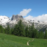 Panorama auf Serù und Thabor
