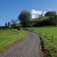 WEg vor Gibelegg - Bern-Süd Route