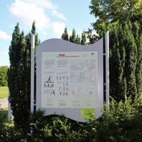 Streckenplan am Startpunkt Thermarium, Kraichgaustraße 14, 76669 Bad Schönborn
