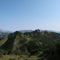 Blick von den Wannaköpf auf den Itonskopf