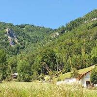 Blick von Breitenau auf den Berg